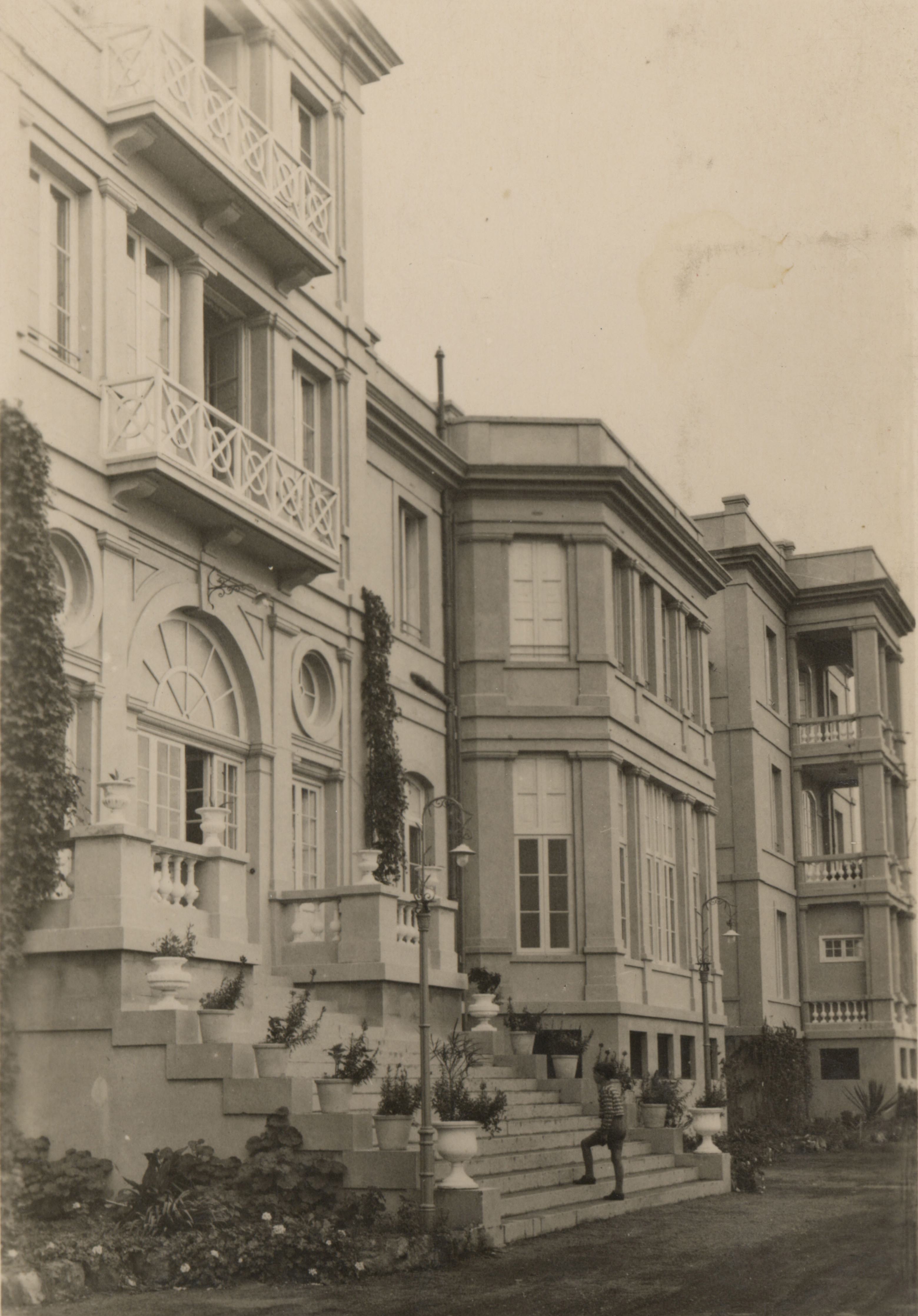 Inngangsparti Gran Hotel Taoro 1925
