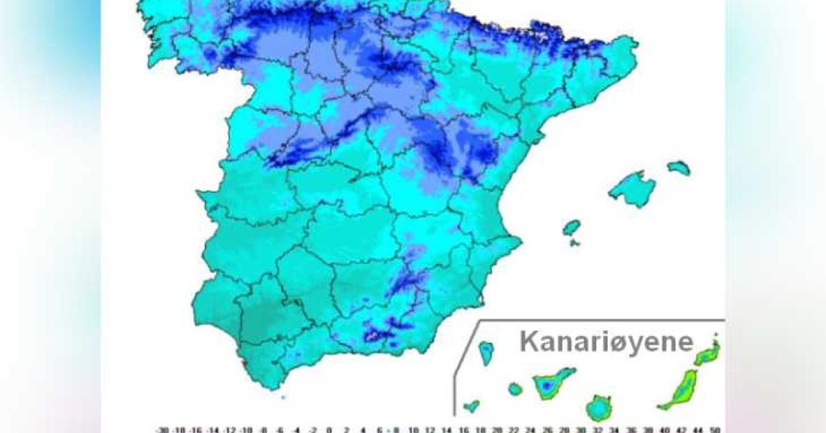 Slik kan påskeværet bli på Kanariøyene