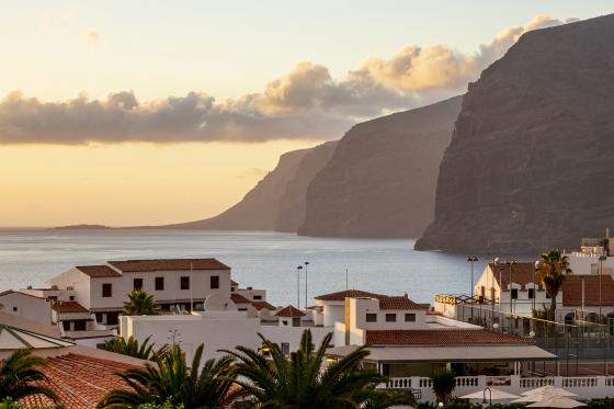 Utsikt Los Gigantes Tenerife