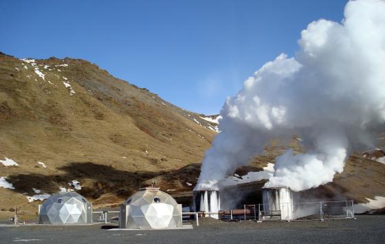 Hellisbeidi, geotermisk anlegg på Island.
