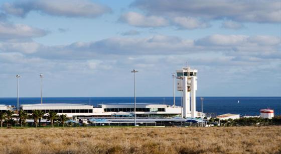 Lanzarote lufthavn kontrolltårn