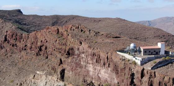 Romobservatoriet Temisas på Gran Canaria.