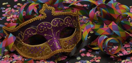 Karneval Maske Farger