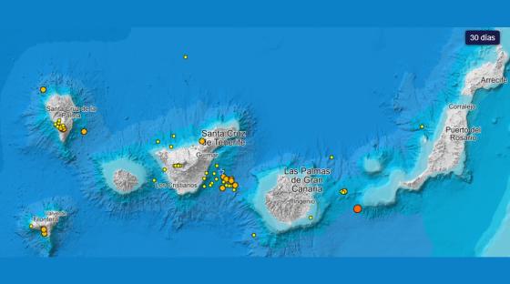 Kanariøyene_seismisk aktivitet_jordskjelv