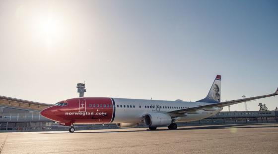 Flytrafikk_Norwegian_fly