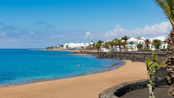 Playa Matagorda på Lanzarote.