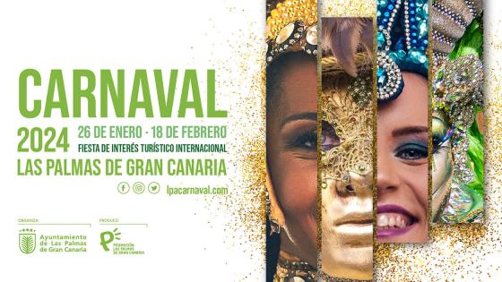 Plakat Karneval Las Palmas Vinter 2023