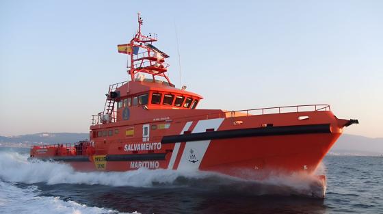Sjøredningstjenestens båt Guardamar Concepción Arenal på Kanariøyene.