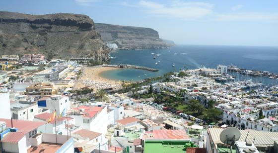 Puerto de Mogán på Gran Canaria.