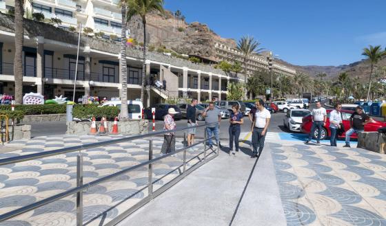 Adkomsten til Taurito-stranden i Mogán kommune sørvest på Gran Canaria har blitt forbedret.