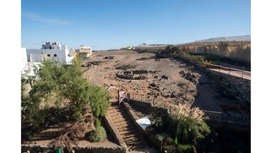 La Guancha, arkeologisk utgravingssted i Gáldar nord på Gran Canaria.