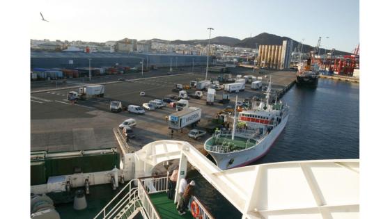 Narkotikaaksjon mot en logistikkfirma i havnen i Las Palmas.