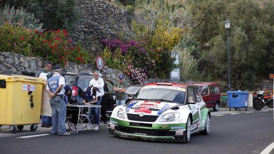 Rallykjøring på Gran Canaria.
