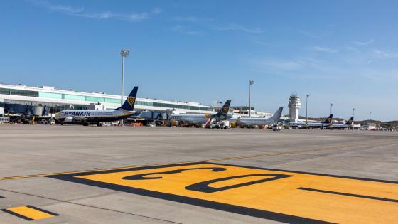 Flyplass  Aeropuerto de Tenerife Sur