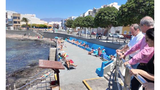 Badeplass i Arinaga.
