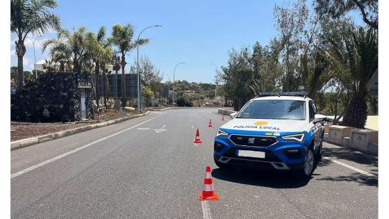 Politibil fra Policia Local på Tenerife