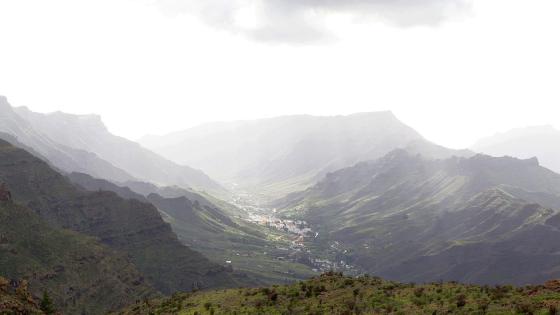 Utsikt over Mogán-dalen