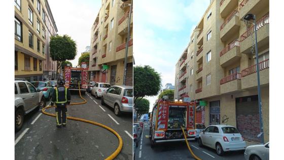 Brann i leilighet på Tenerife