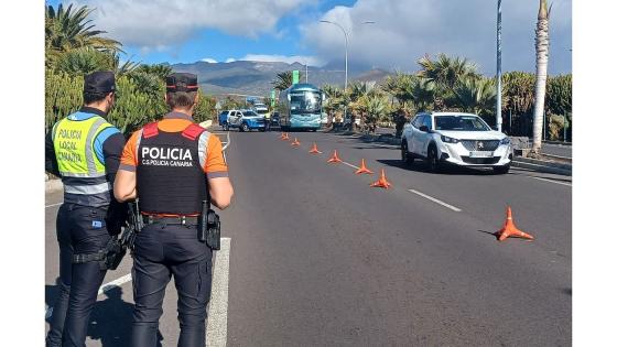 Trafikkontroll på Tenerife