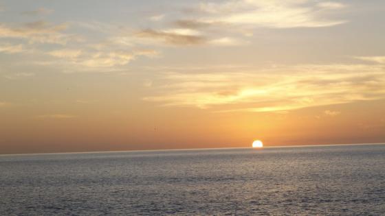 Solnedgang på Gran Canaria.