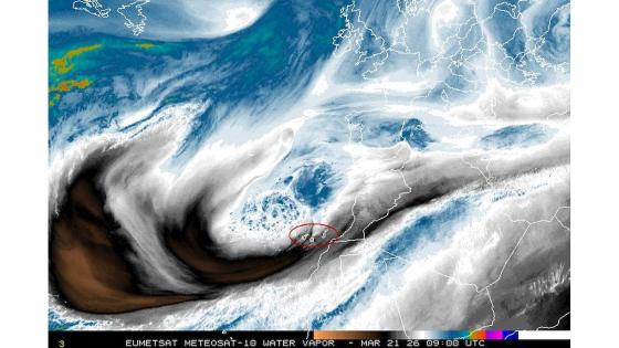 Lavtrykksområde med mye regn 