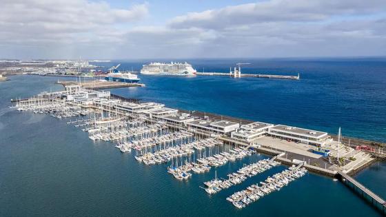 Havneområde Puerto Arrecife Lanzarote