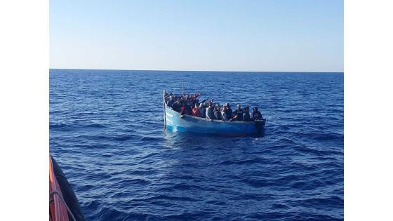 Migranter båt Lanzarote 
