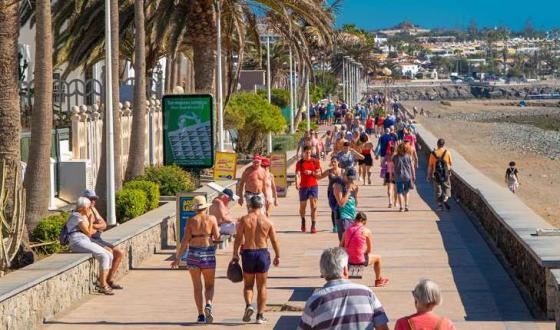 Mange vil til Gran Canaria i vinterferien.