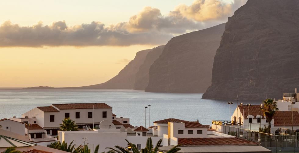 Utsikt Los Gigantes Tenerife