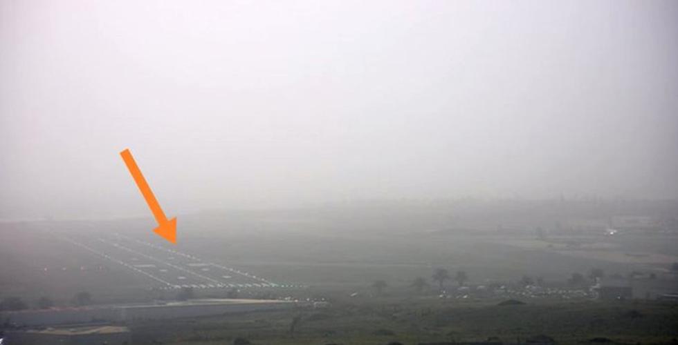 Calima Lanzarote Lufthavn 26.desember