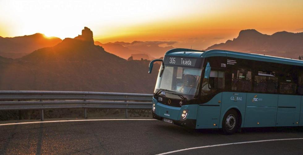 Buss på Gran Canaria