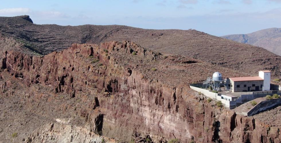 Romobservatoriet Temisas på Gran Canaria.