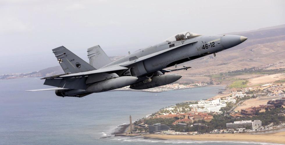 Kanariøyene_Gran Canaria_Jagerfly_ F/A-18 Hornet _