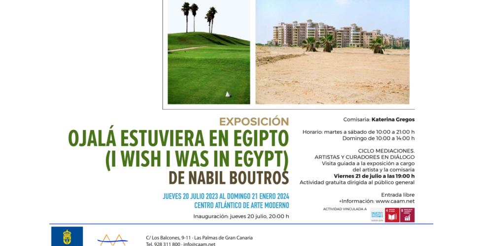 I wish I was in Egypt Nabil Boutros