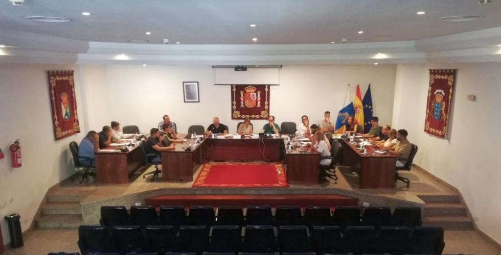 Kommunestyremøte i Mogán 