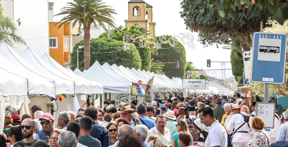 Feria Sureste trakk mange besøkende til Arinaga i helgen.