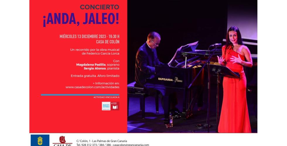 Event Anda Jaleo Casa de Colón