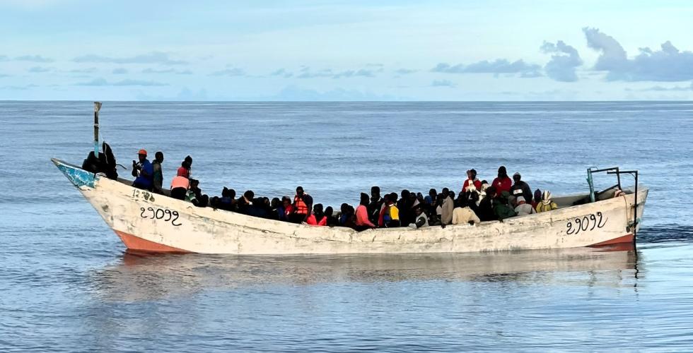 Minst 6007 flyktninger og andre migranter mistet livet ute på Atlanterhavet i 2023.