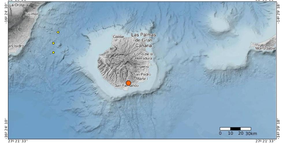 Jordskjelvet på Gran Canaria var merkbart hele 29 steder på øya. 