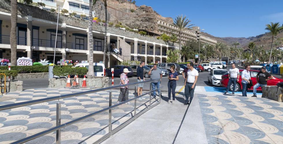 Adkomsten til Taurito-stranden i Mogán kommune sørvest på Gran Canaria har blitt forbedret.