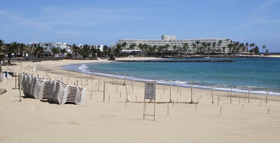 Playa de las Cucharas, Lanzarote.