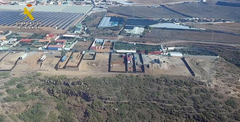 136 personer mistenkt for ulovlig bygging i beskyttede landområder på Gran Canaria.