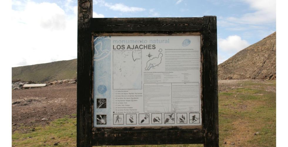 Naturparken Los Ajaches på Lanzarote.