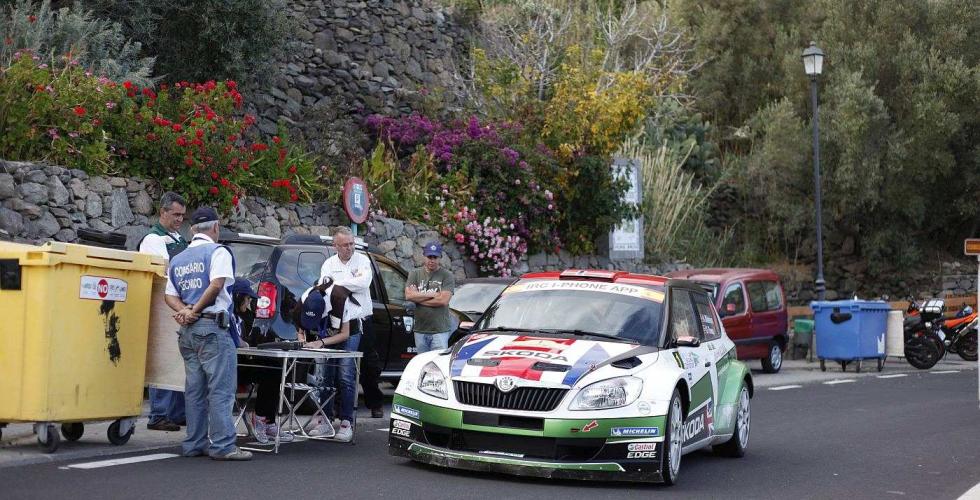 Rallykjøring på Gran Canaria.