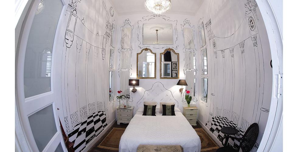 Hotellrom. 