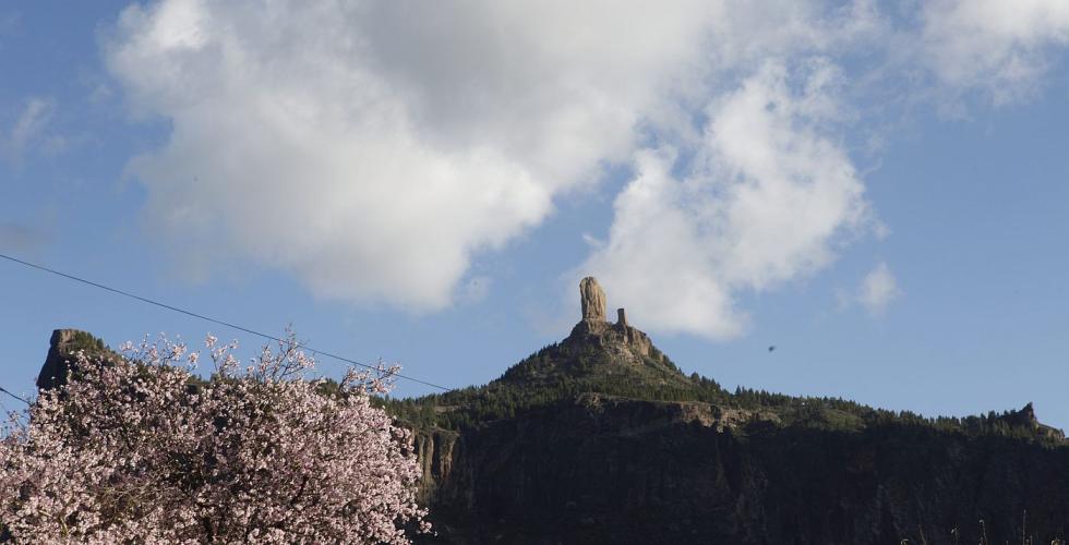 Roque Nublo på Gran Canaria.