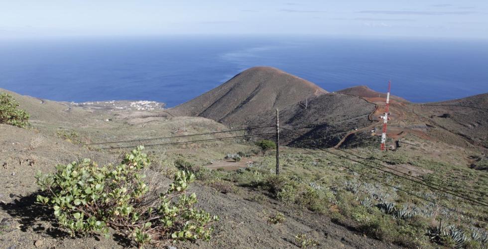El Hierro satser stort på fornybar energi.