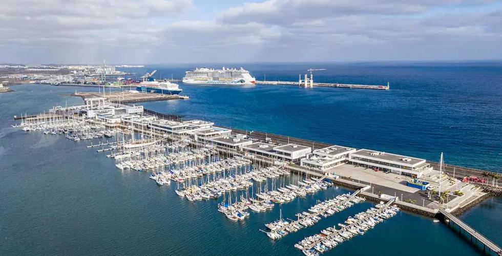 Havneområde Puerto Arrecife Lanzarote