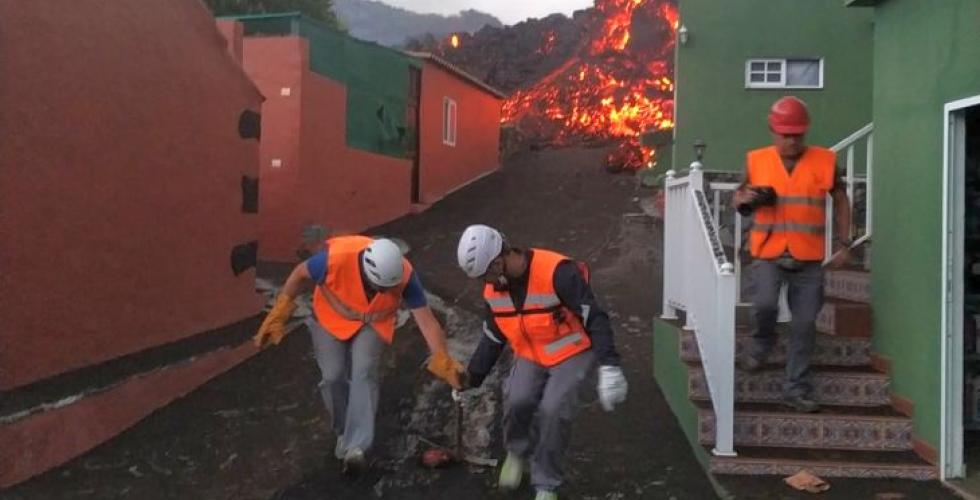 lava gater La Palma