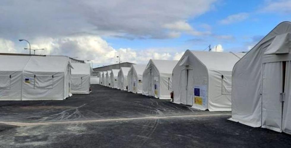 Flyktningmottak på Kanariøyene. 